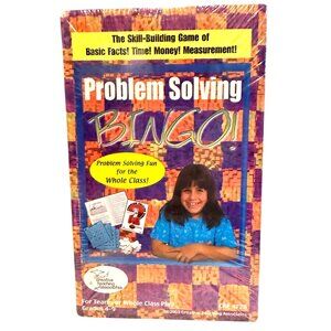 2003 problem solving bingo homeschool teacher family game